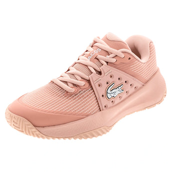 Women's Power Serve Tennis Shoes Pink,Footwear,Lacoste,Pink,5,Tennis Express,51SFA0016-13Ccopy