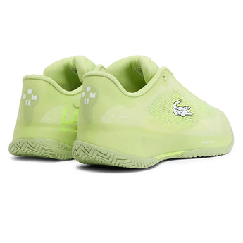Men's Daniil Medvedev AG-LT Pro DM Tennis Shoes Light Green and Yellow,Footwear,Lacoste,,,Tennis Express,51SMA0002-AGT-2