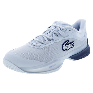 Men's AG-LT Ultra Tennis Shoes Light and Dark Blue-Footwear-Lacoste-51SMA0011-BB1copy-Tennis Express