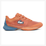 Men's CLAY Court AG-LT Ultra Tennis Shoes Orange and Blue,Footwear,Lacoste,,,Tennis Express,51SMA0013-ARE-1