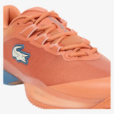 Men's CLAY Court AG-LT Ultra Tennis Shoes Orange and Blue,Footwear,Lacoste,,,Tennis Express,51SMA0013-ARE-5