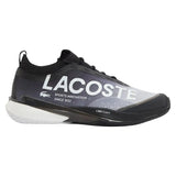 Men's AG-LT25 Lite Tennis Shoes Black and White-Footwear-Lacoste-, [current_file_name-Tennis Express
