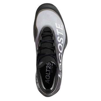 Men's AG-LT25 Lite Tennis Shoes Black and White-Footwear-Lacoste-, [current_file_name-Tennis Express