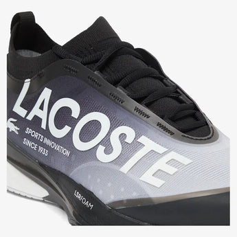 Men's AG-LT25 Lite Tennis Shoes Black and White-Footwear-Lacoste-, [current_file_name-Tennis Express