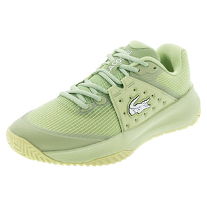 Men's Power Serve Tennis Shoes Light Green-Footwear-Lacoste-51SMA0024-LG2copy-Tennis Express