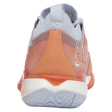 Men's CLAY Court AG-LT25 Lite Tennis Shoes Light Blue and Orange,Footwear,Lacoste,,,Tennis Express,51SMA0137_AMJ-6