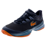 Men's AG-LT Ultra Tennis Shoes Dark Blue and Orange,Footwear,Lacoste,Dark Blue/Orange,7,Tennis Express,51SMA0226-325copy