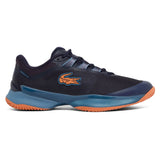 Men's AG-LT Ultra Tennis Shoes Dark Blue and Orange,Footwear,Lacoste,,,Tennis Express,51SMA0226_325-2webp