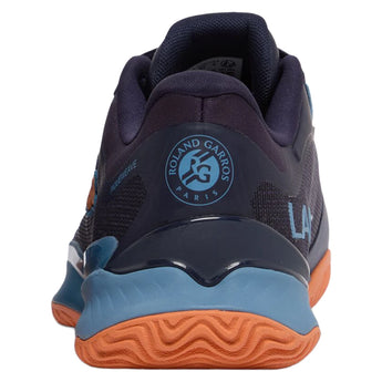 Men's AG-LT Ultra Tennis Shoes Dark Blue and Orange,Footwear,Lacoste,,,Tennis Express,51SMA0226_325-6