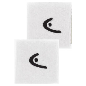 2.5 Inch Tennis Wristband 2 Pack White-Accessories-Head-52388-DEFAULT-L-Tennis Express