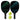 Activator Wood 2 Player Pickleball Paddle Set-Racquets-Franklin Sports-52742-Tennis Express