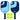 Dagger PP 2 Player Pickleball Paddle Set-Racquets-Franklin Sports-52755-Tennis Express