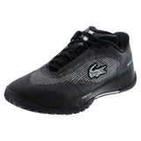 Women's AG-LT Pro Tennis Shoes Black,Footwear,Lacoste,Black,5,Tennis Express,52SFA0122-02HF26copy
