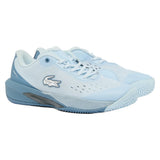 Women's AG-LT EVO Tennis Shoes Light Blue, Lacoste, Light Blue, Tennis Express, 52SFA0123-52CF26-LIGHT-BLUE-1
