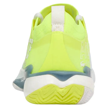 Women's AG-LT25 Lite Tennis Shoes Light Blue and Yellow,Footwear,Lacoste,,,Tennis Express,52SFA0143-AMIF26-4
