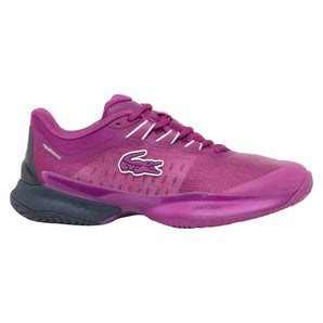 Women's AG-LT Ultra Tennis Shoes Purple and Navy,Footwear,Lacoste,,,Tennis Express,52SFA0147-ACRF26-1