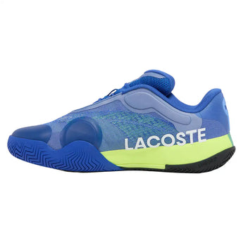Men's AG-LT Pro Tennis Shoes Blue and Yellow,Footwear,Lacoste,,,Tennis Express,52SMA0065-2S1F26-2