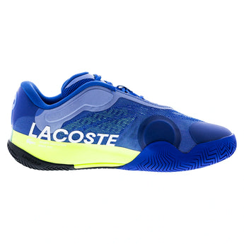Men's AG-LT Pro Tennis Shoes Blue and Yellow,Footwear,Lacoste,,,Tennis Express,52SMA0065-2S1F2602copy