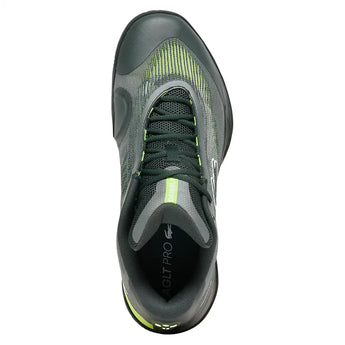 Men's AG-LT Pro Tennis Shoes Dark Green and Yellow,Footwear,Lacoste,,,Tennis Express,52SMA0066-AB3F26-3