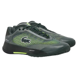 Men's AG-LT Pro Tennis Shoes Dark Green and Yellow,Footwear,Lacoste,Dark Green/Yellow,7,Tennis Express,52SMA0066-AB3F26-y