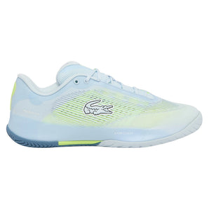 Men's AG-LT Pro Tennis Shoes Light Blue and Yellow,Footwear,Lacoste,,,Tennis Express,52SMA0067_AMI-1