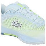 Men's AG-LT Pro Tennis Shoes Light Blue and Yellow,Footwear,Lacoste,,,Tennis Express,52SMA0067_AMI-7