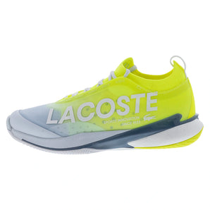 Men's AG-LT25 Lite Tennis Shoes Light Blue and Yellow,Footwear,Lacoste,,,Tennis Express,52SMA0102-AMIF2601-2copy