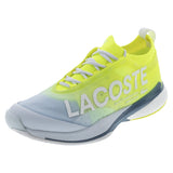 Men's AG-LT25 Lite Tennis Shoes Light Blue and Yellow,Footwear,Lacoste,Light Blue/Yellow,7,Tennis Express,52SMA0102-AMIF26copy