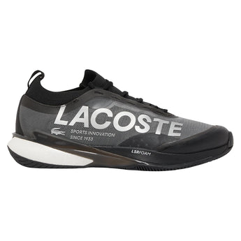 Men's AG-LT25 Lite Tennis Shoes Black,Footwear,Lacoste,,,Tennis Express,52SMA0180_02H_2