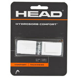 Hydrosorb Comfort Tennis Replacement Grip-Accessories-Head-53177-WHITE-L-Tennis Express