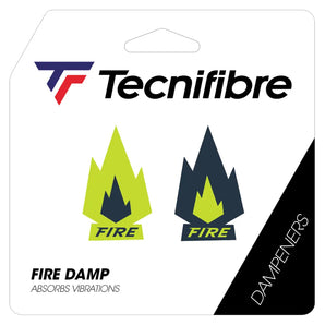 TF Fire Tennis Dampener 2 Pack-Accessories-Tecnifibre-53FIREDAMP-1-Tennis Express