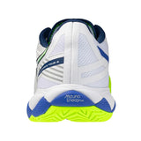 Men's Wave Enforce Tour 2 AC Tennis Shoes White and Dazzling Blue,Footwear,Mizuno,,,Tennis Express,550094-005B-3