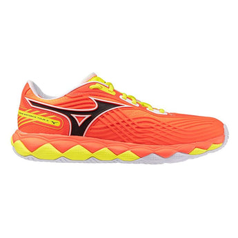 Men's Wave Enforce Tour 2 AC Tennis Shoes Lava Orange and White,Footwear,Mizuno,,,Tennis Express,550094-2500