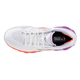Women's Wave Enforce Tour 2 AC Tennis Shoes White and Lava Orange,Footwear,Mizuno,,,Tennis Express,550095-0025-2