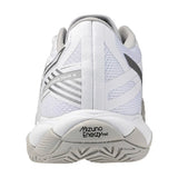 Women's Wave Enforce Tour 2 Tennis Shoes White and Silver-Footwear-Mizuno-550095-0073B-5-Tennis Express