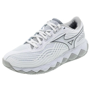 Women's Wave Enforce Tour 2 Tennis Shoes White and Silver-Footwear-Mizuno-550095-0073B_55141f53-d349-4132-baeb-a60e8be2496f-Tennis Express