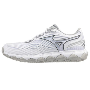 Women's Wave Enforce Tour 2 Tennis Shoes White and Silver-Footwear-Mizuno-550095-0073B_92f86fa5-e2a9-4f91-ad8e-46e45d15fa53-Tennis Express