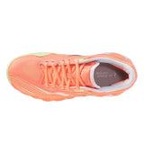 Women's Wave Enforce Tour 2 AC Tennis Shoes Flamingo Coral and Wild Wind,Footwear,Mizuno,,,Tennis Express,550095-1B6S-2