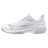 Women's Wave Exceed Court AC Tennis Shoes White and Ultimate Grey-Footwear-Mizuno-550113-00UGF25-1-Tennis Express