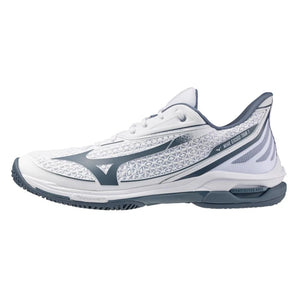 Men's Wave Exceed Tour 7 AC Tennis Shoes White and China Blue-Footwear-Mizuno-White/China Blue-7, [current_file_name-Tennis Express