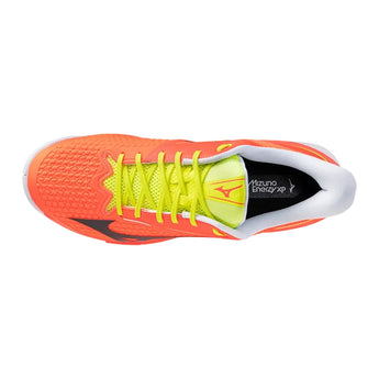 Men's Wave Exceed Tour 7 AC Tennis Shoes Lava Orange and Black Oyster,Footwear,Mizuno,,,Tennis Express,550118-259H-2