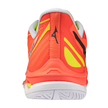 Men's Wave Exceed Tour 7 AC Tennis Shoes Lava Orange and Black Oyster,Footwear,Mizuno,,,Tennis Express,550118-259H-3