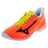 Men's Wave Exceed Tour 7 AC Tennis Shoes Lava Orange and Black Oyster,Footwear,Mizuno,Lava Orange/Black Oyster,7,Tennis Express,550118-259Hcopy