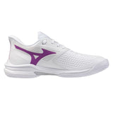 Women's Wave Exceed Tour 7 AC Tennis Shoes White and Dahlia,Footwear,Mizuno,,,Tennis Express,550119-006L-1