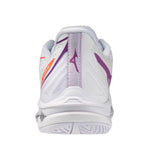 Women's Wave Exceed Tour 7 AC Tennis Shoes White and Dahlia,Footwear,Mizuno,,,Tennis Express,550119-006L-3