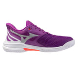 Women's Wave Exceed Tour 7 AC Tennis Shoes Dahlia and White,Footwear,Mizuno,,,Tennis Express,550119-6L00-1
