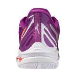 Women's Wave Exceed Tour 7 AC Tennis Shoes Dahlia and White,Footwear,Mizuno,,,Tennis Express,550119-6L00-3