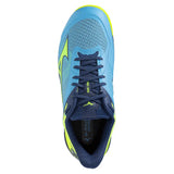 Men's Wave Strike AC Pickleball Shoes Jet Blue and Lightning Yellow-Footwear-Mizuno-550122-JB3F-3-Tennis Express