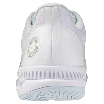Women's Wave Strike AC Pickleball Shoes White and Ice Water-Footwear-Mizuno-550123-00IW-4-Tennis Express