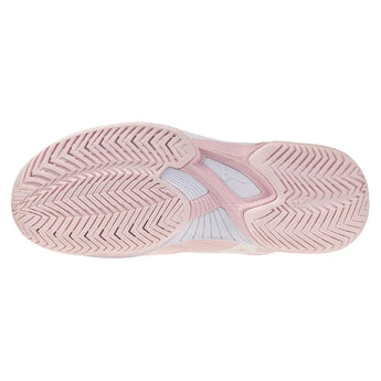 Women's Wave Strike AC Pickleball Shoes Petal Pink and White-Footwear-Mizuno-550123-1A00-5-Tennis Express